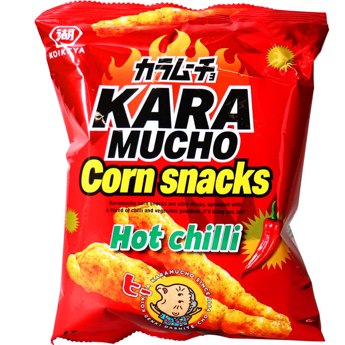 Koikeya Mais Snacks Hot Chilli