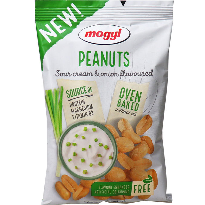 Mogyi Geröstete Erdnüsse Onion & Sour-Cream