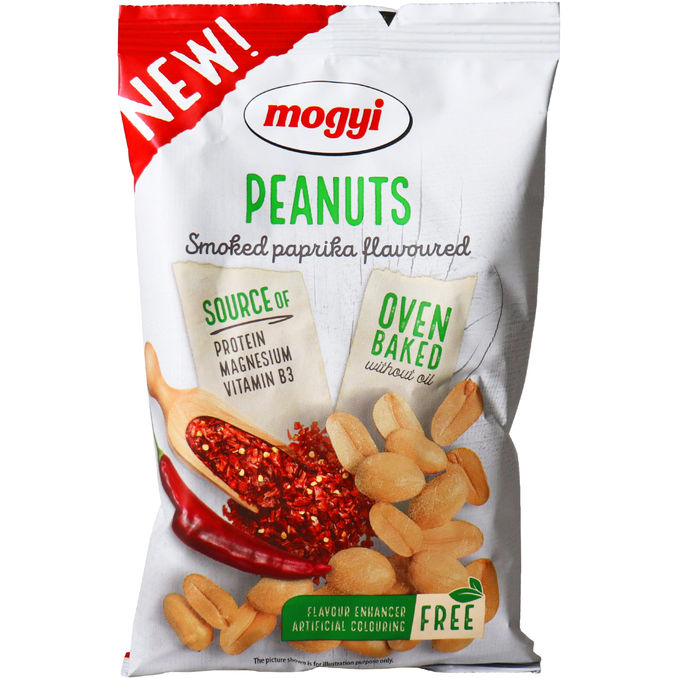 Mogyi Geröstete Erdnüsse Smoked Paprika