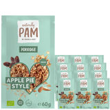 Naturally Pam Bio-Porridge Apple Pie, 12er Pack