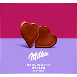 Mindestens haltbar bis: 20.12.2025 Milka Hauchzarte Herzen Zartherb