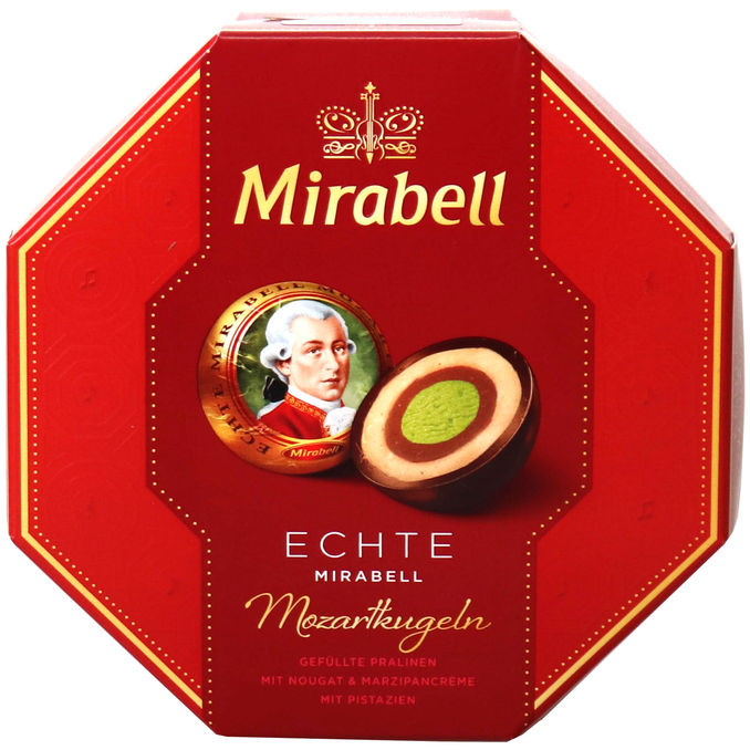Mirabell Mozartkugeln Kartondose