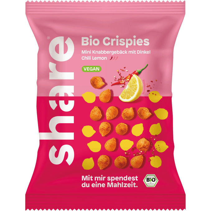 Share BIO Crispies Chilli Lemon