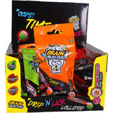 Brain Blasterz Drip N Lick Lollipops 24-pak