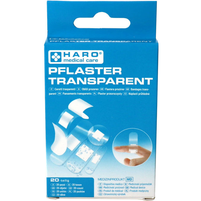 HARO Pflaster Transparent