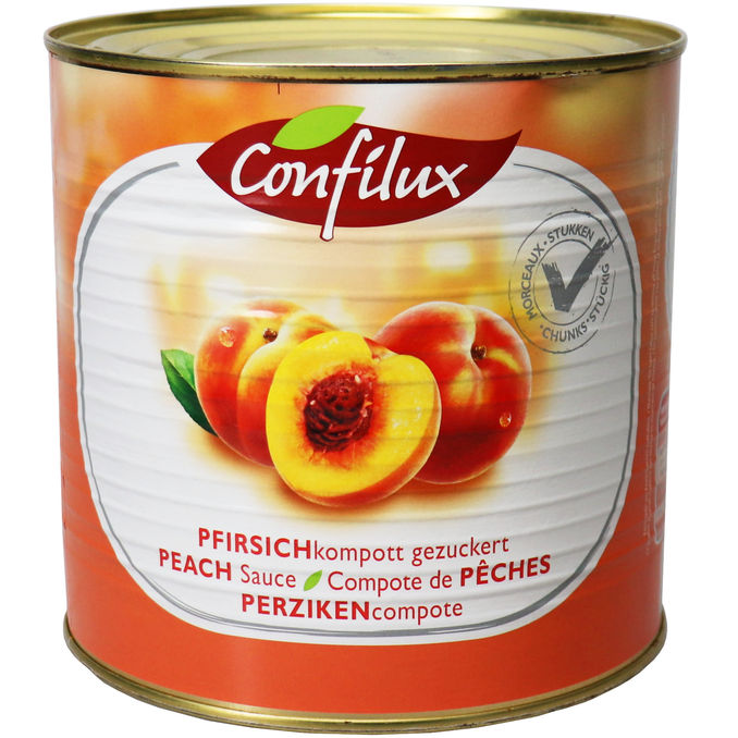 Confilux Pfirsichkompott