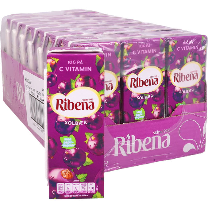 RIBENA Solbärsdryck 24-pack