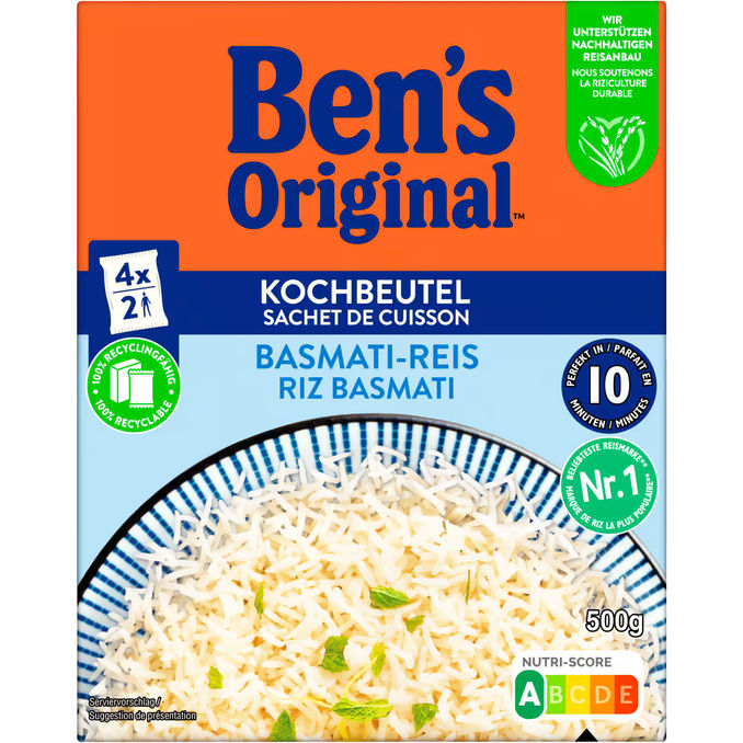 Ben's Original Kochbeutel Basmatireis