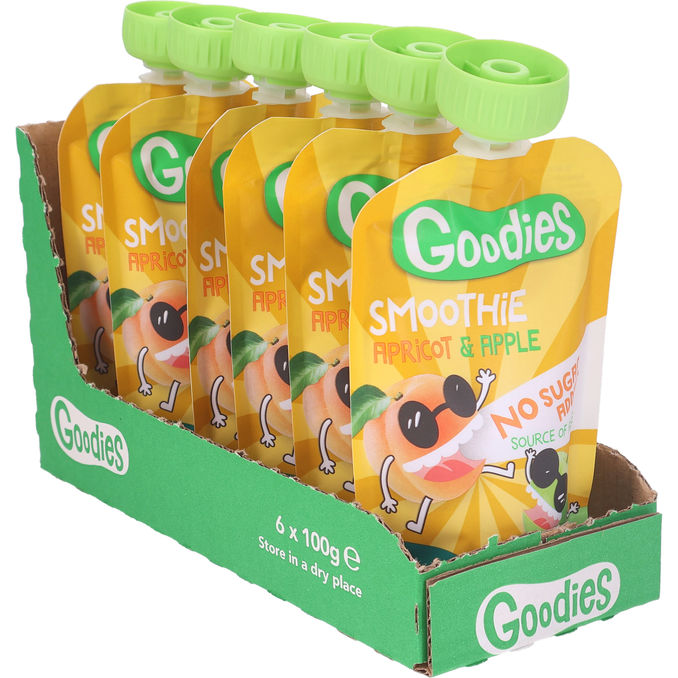 Semper Smoothie Aprikos & Äpple 6-pack