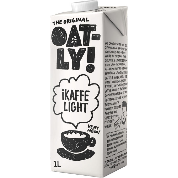 Oatly iKaffe Havredryck Light