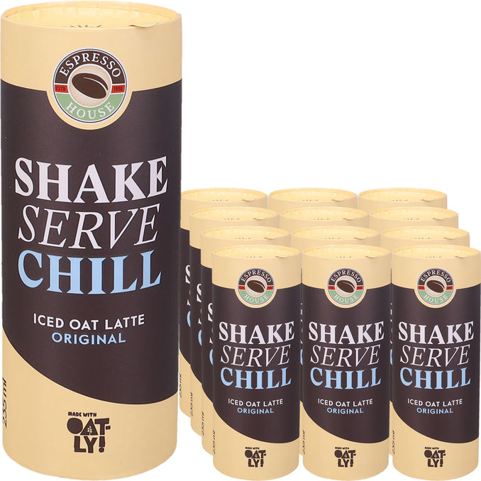 Oatly Kahvijuoma Latte Original 12-pack