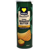 Mindestens haltbar bis: 15.02.2026 Herzstücke Stapelchips Seetang Butter