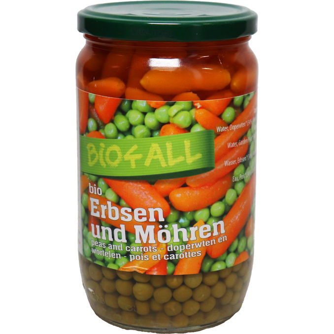 Bio4all BIO Erbsen+Möhren