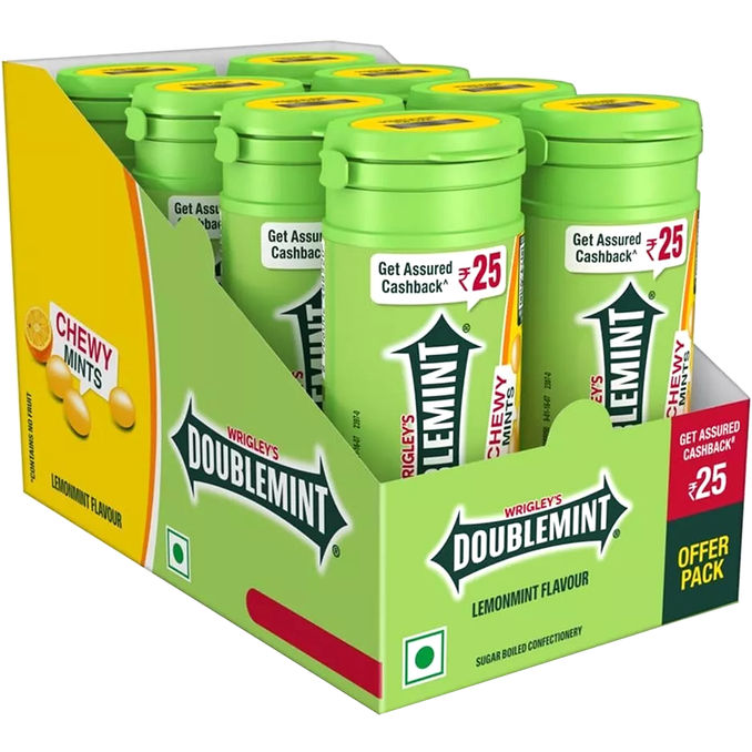 Wrigley's Doublemint Zitrone, 8er Pack