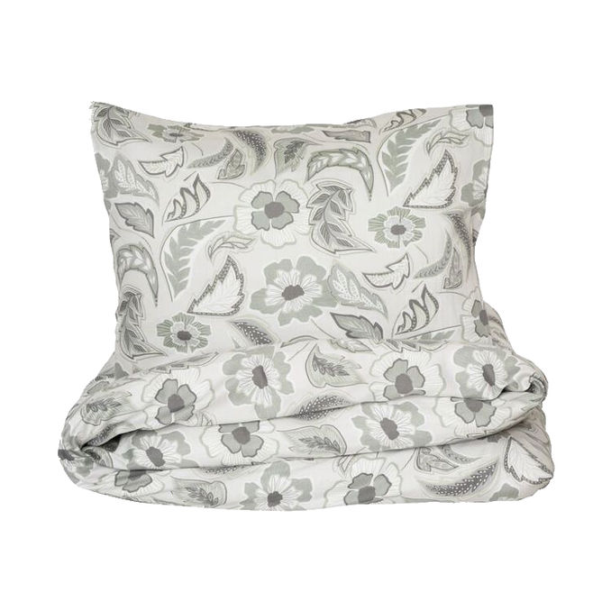 Kosta Linnewäfveri Pussilakanasetti Blommig 150x210 cm