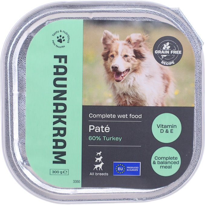 Faunakram Våtfoder Kalkon