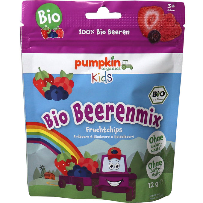 Pumpkin Organics BIO Fruchtchips Beerenmix