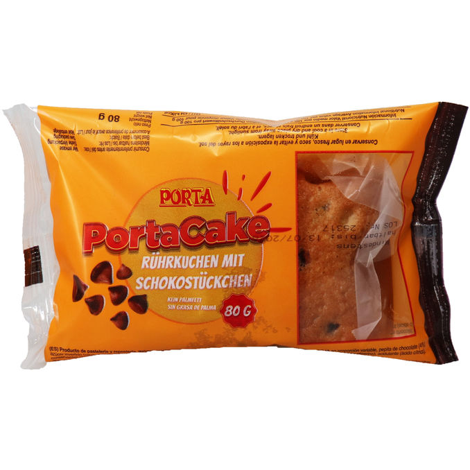 Portacake Rührkuchen mit Schokostückchen