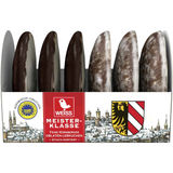 Weiss Feine Oblatenlebkuchen, glasiert und schokoliert