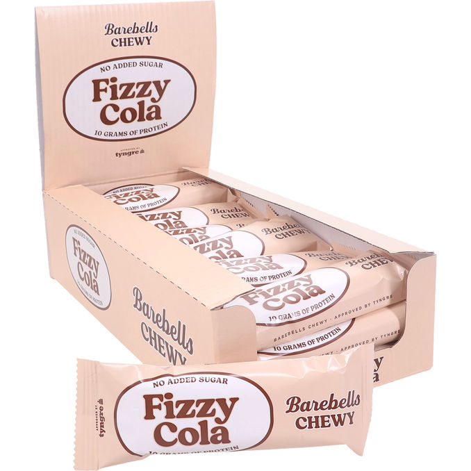 Barebells Proteiinipatukat Chewy Fizzy Cola 18-pack