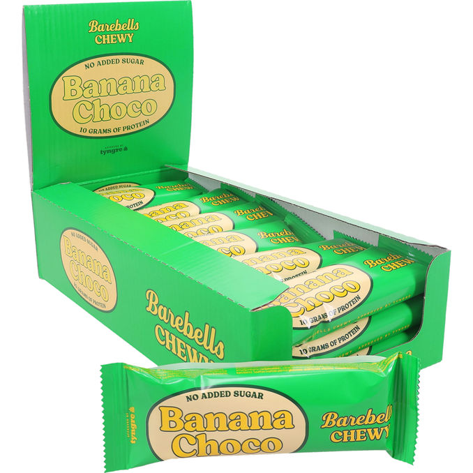 Barebells Proteinbar Chewy Banana Choco 18-pack