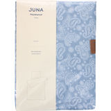 JUNA Paisley Sengesæt Blå 150 x 210 cm