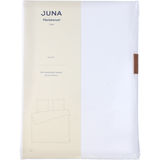 JUNA Sengesæt Cube White 220x220 cm