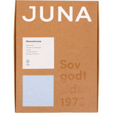 JUNA Påslakanset Ljublå 150x210 cm