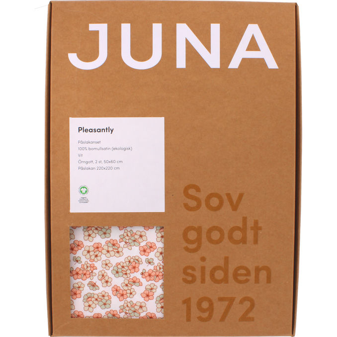 JUNA Grand Pleasantly Sengesæt Hvid 220x220 cm