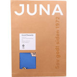 JUNA Påslakanset Blå 150x210 cm