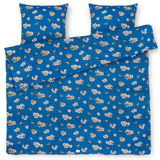 JUNA Påslakanset Blå 220x220 cm