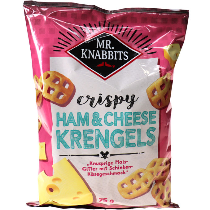 Mr. Knabbits Maisgitter Schinken-Käse-Geschmack