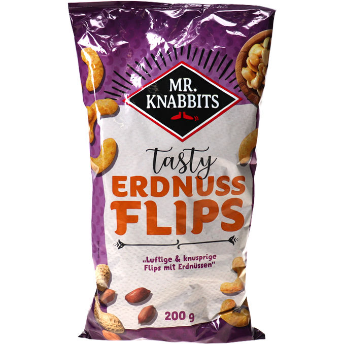 Mr. Knabbits Erdnussflips