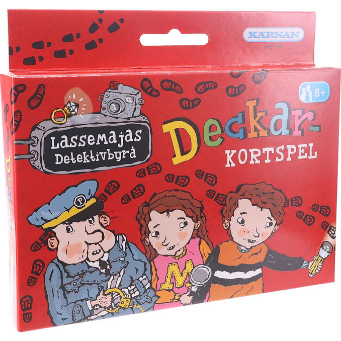 Kärnan Deckarkortspel LasseMajas