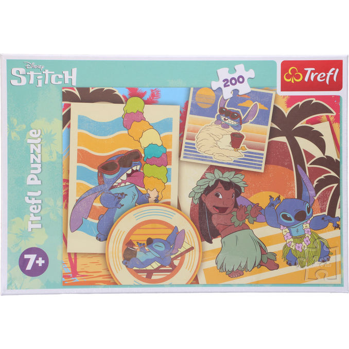 Trefl Lilo & Stitch Puslespil 200 Brikker