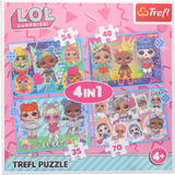 Trefl LOL Surprise! 4-i-1 Puslespil