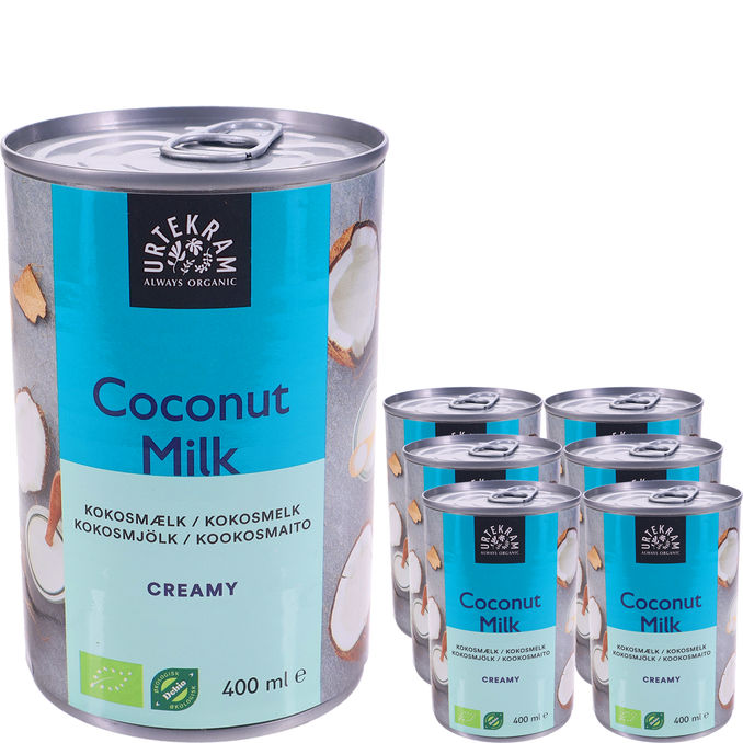 Urtekram Kokosmöjlk 6-pack