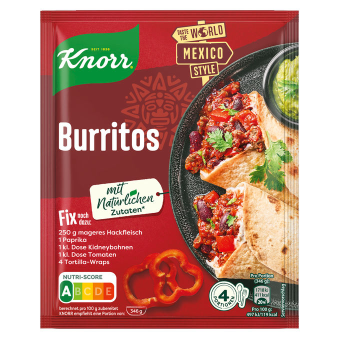 Knorr Fix Burritos