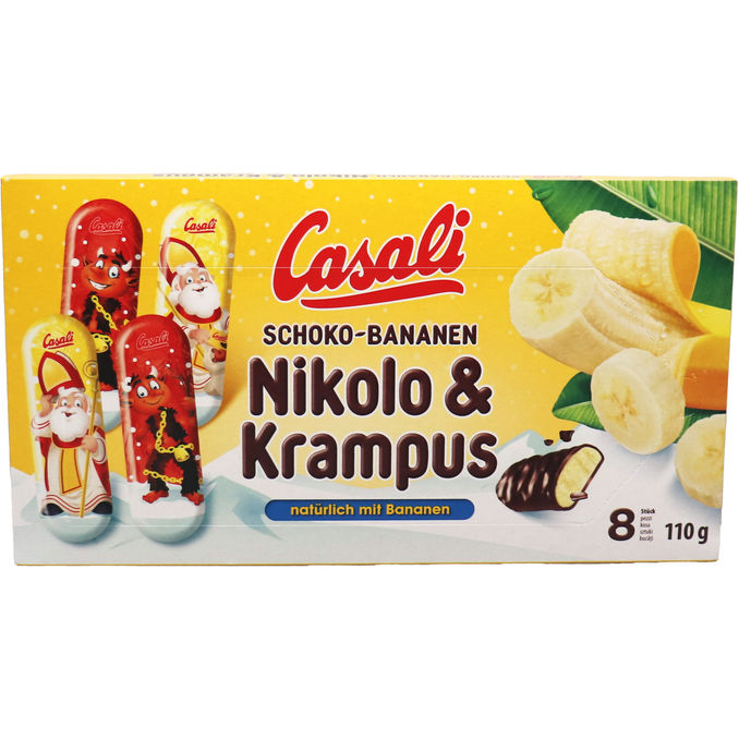 Casali Schoko Bananen Weihnachten