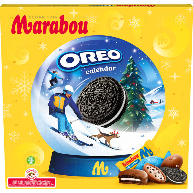 Marabou Julkalender Choklad Oreo