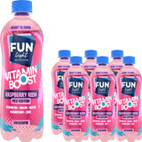 Bäst före: 2026-03-14 Fun Light Vitamindryck Raspberry Rush 6-pack