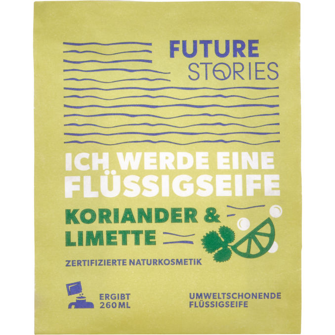 FUTURE STORIES Flüssigseife - Koriander & Limette