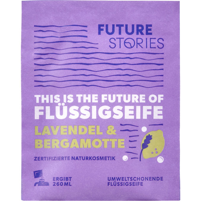 FUTURE STORIES Flüssigseife - Lavendel & Bergamotte