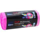 EDEKA Duft-Müllbeutel rosa mit Zugband