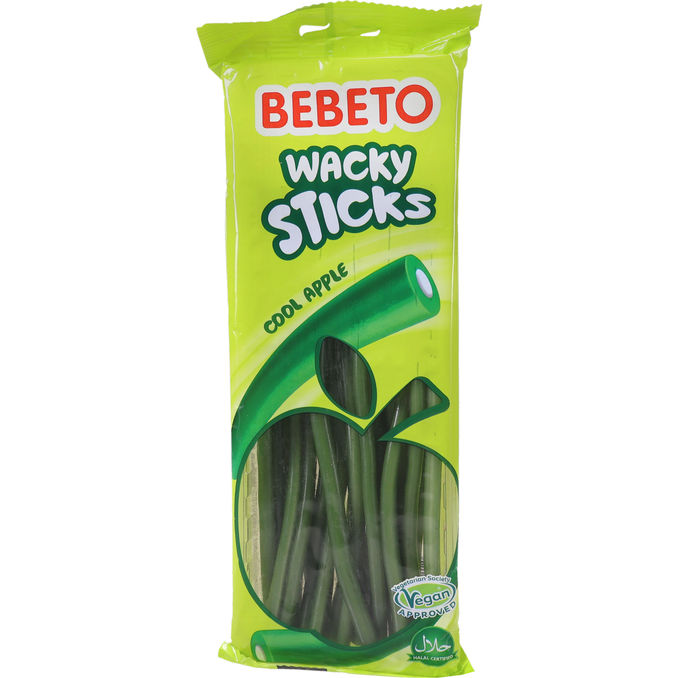 Bebeto Wacky Sticks Cool Apple