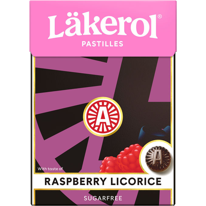 Läkerol Pastilli Classic Vadelma