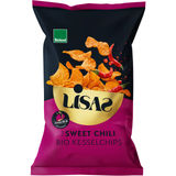Mindestens haltbar bis: 14.03.2026 Lisas BIO Kesselchips Sweet Chili