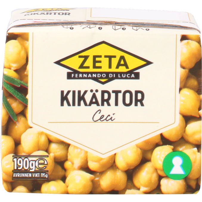 Zeta Kikærter 115 g
