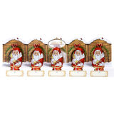 Lindt Maitosuklaa Mini Santa 5-pack