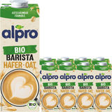Mindestens haltbar bis: 20.04.2026 Alpro BIO Barista Haferdrink, 8er Pack
